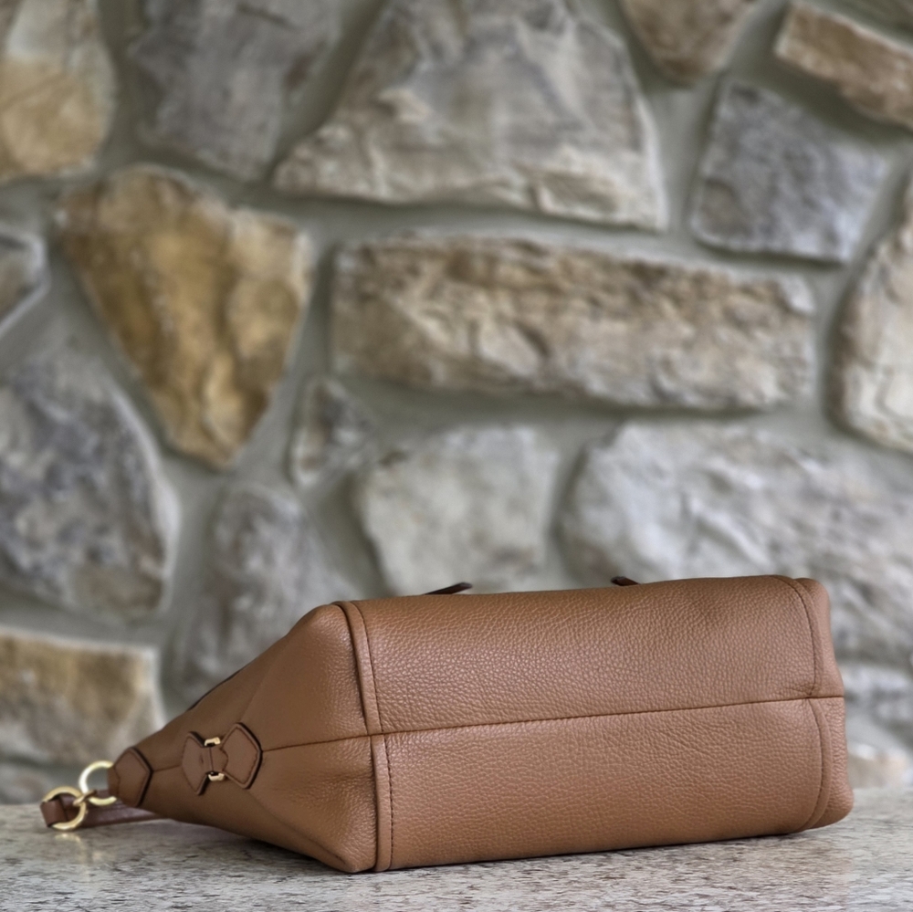 Michael Kors Sia Large Hobo Brown Shoulder Bag - Picture 4 of 11